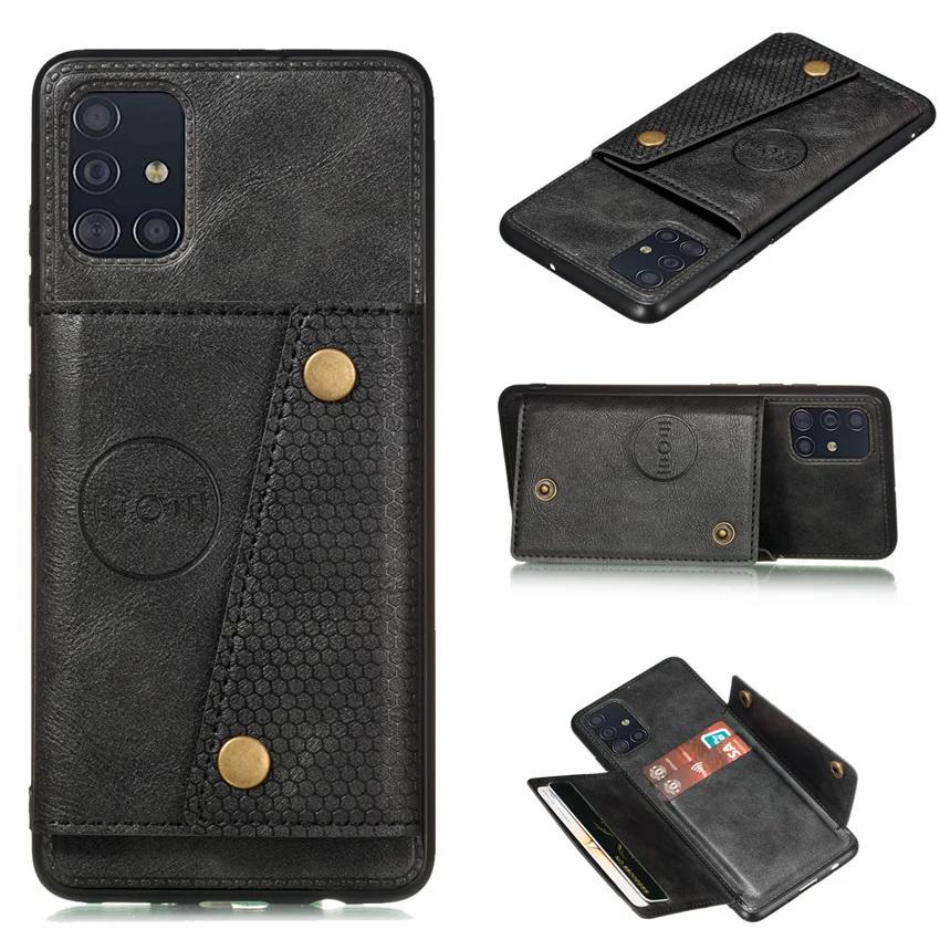 flip leather card pocket holders case for xiaomi mi 11 lite pro ultra redmi note 10 10s pro poco f3 x3 nfc m3 phone back cover free global shipping