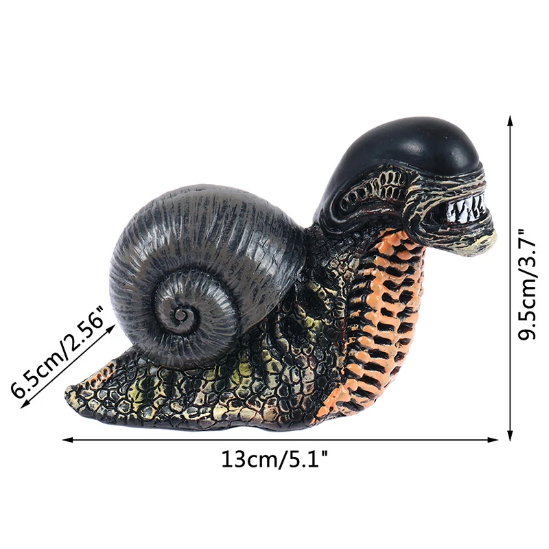 

Resin Aliens Snail Statue Figure Statues Model Home Decortion Garden Supplies