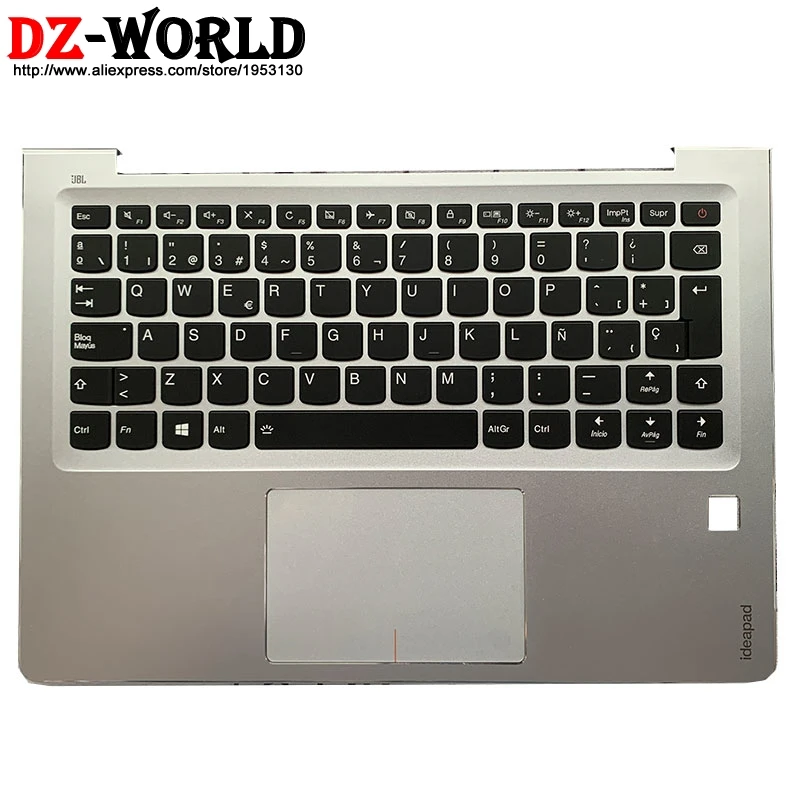 Новая Оригинальная Подставка для рук с верхней крышкой с испанской клавиатурой с подсветкой и сенсорной панелью для ноутбука Lenovo Ideapad 710S Plus-13IKB ISK