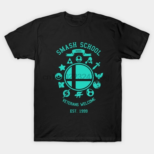 Мужская футболка Smash School Veteran Class (Cyan) Футболка женская футболка|Мужские футболки| |