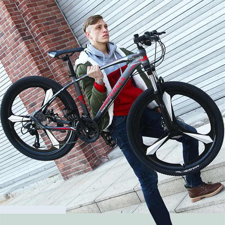 Рама из алюминиевого сплава размер колес 26 дюймов скорость 24/27/30 двойной дисковый