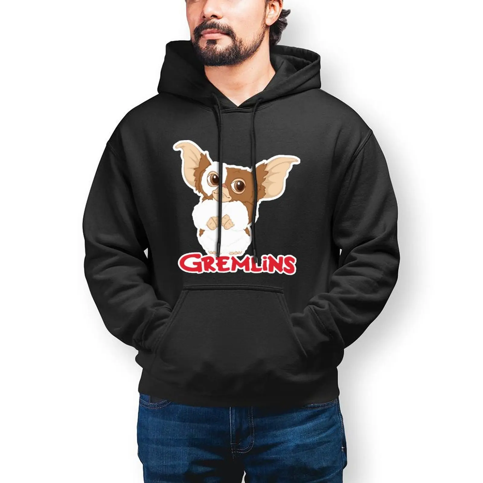 

Gizmo Gremlin Hoodies Winter Cotton Hoodie Popular Streetwear Long Sleeve Pullover Hoodie Mens XXX