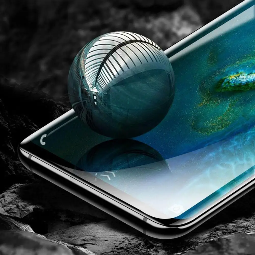 УФ жидкое полное покрытие закаленное стекло протектор экрана для OPPO Find X/sony XZ3 |