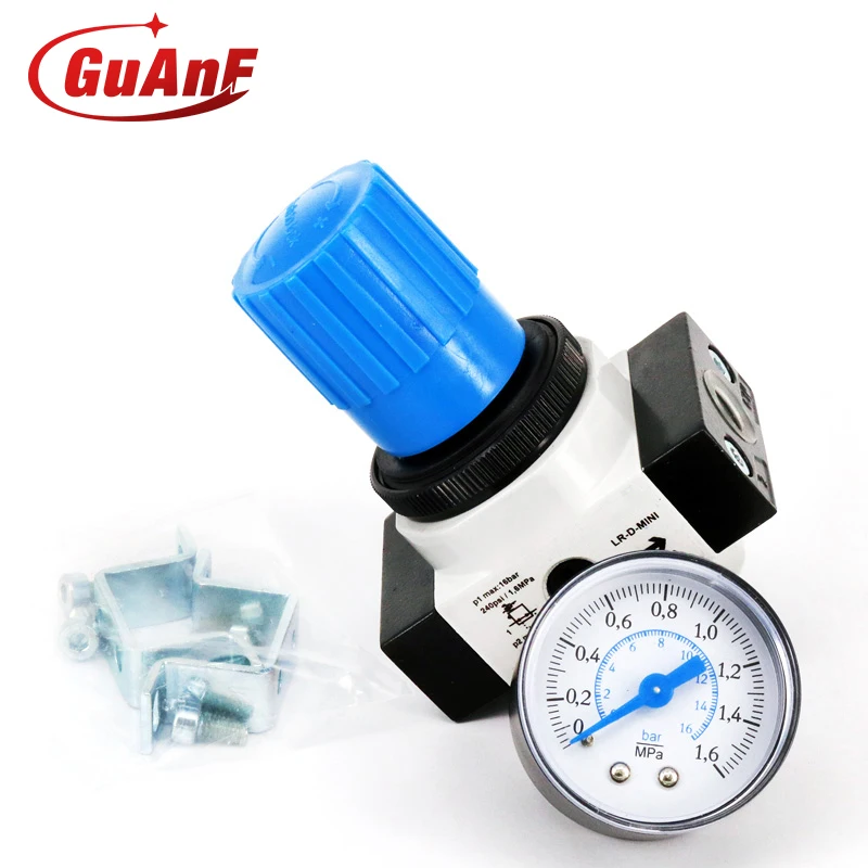 

Редукционный клапан воздушного компрессора FESTO, регулирующий клапан давления 1,6 МПа, регулирующий клапан HR-1 / 4-mini