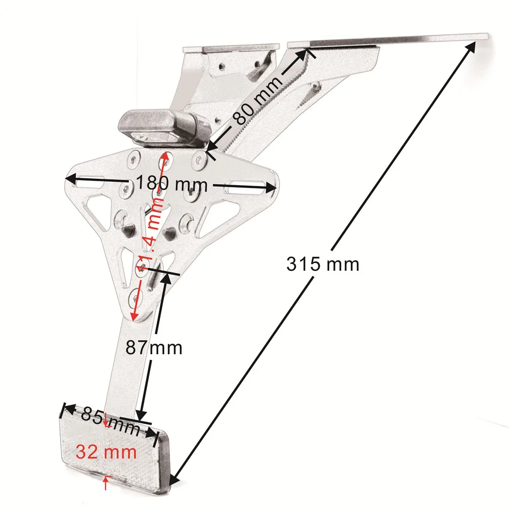 

For Yamaha t max 530 Tmax530 Tmax 530 2013 2014 2015 2016 Motorcycle Number Plate Bracket Licence Fender Eliminator Holder