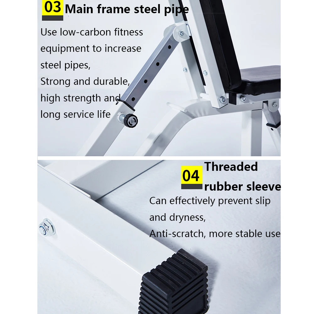 Высококачественный табурет для гантелей складной домашний Регулируемый