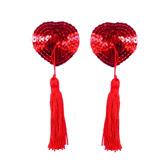 1 пара женские сексуальные блестящие Чехлы для сосков с кисточками наклейки