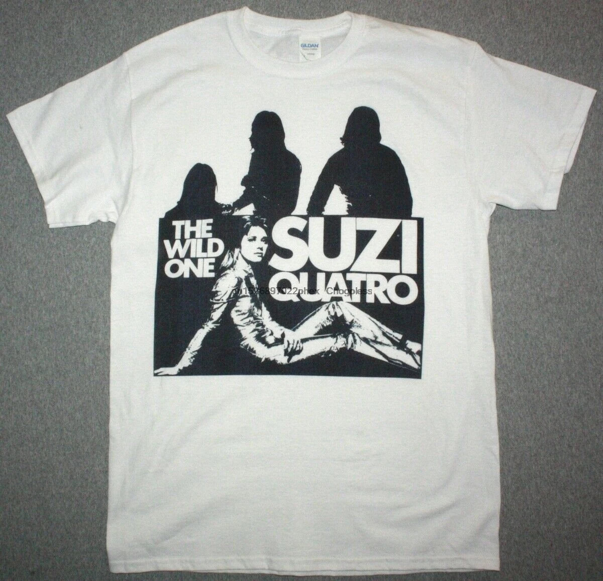 Белая футболка SUZI четырех диких один | Мужская одежда