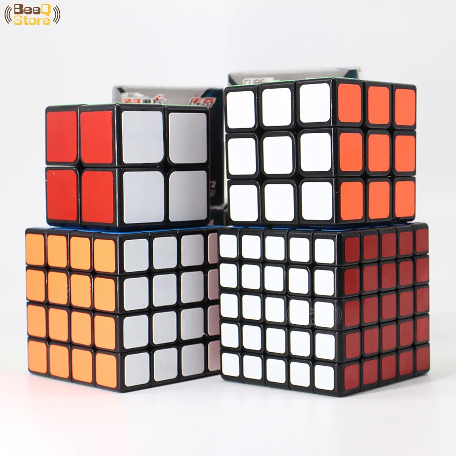 Куб магический Shengshou Ledgen 2x2 3x3 4x4 5x5 2x2x2 черная игрушка Magico для детей|Головоломки| |