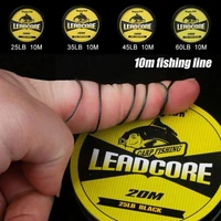 10m pe fishing line wear resistant standard braided fishing lead line for outdoor fishing