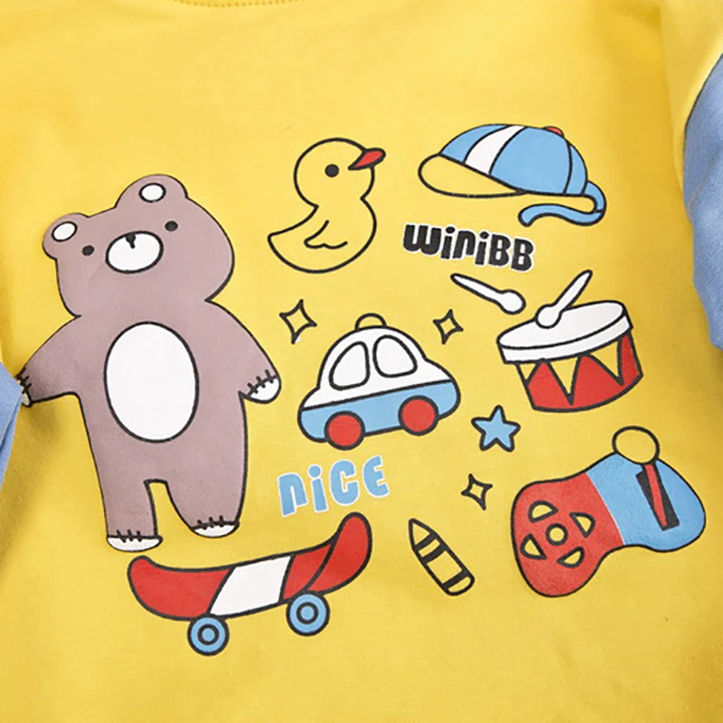 Одежда для маленьких мальчиков и девочек Simple Простые повседневные комплекты с