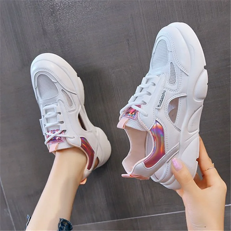 

Women's Sandals Summer 2021 Fashion Lace-up Platform Breathable Casual Sneakers Sandals Outdoor Comfortable Hollow Out Sandals