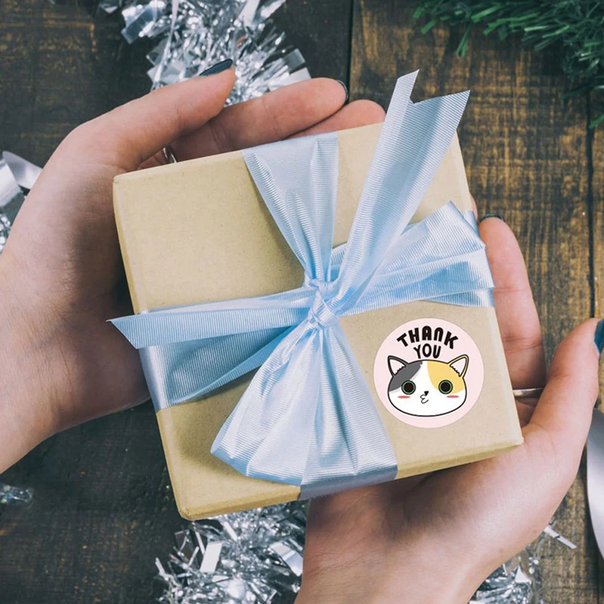 500 шт./рулон милые винтажные наклейки с животными | Дом и сад