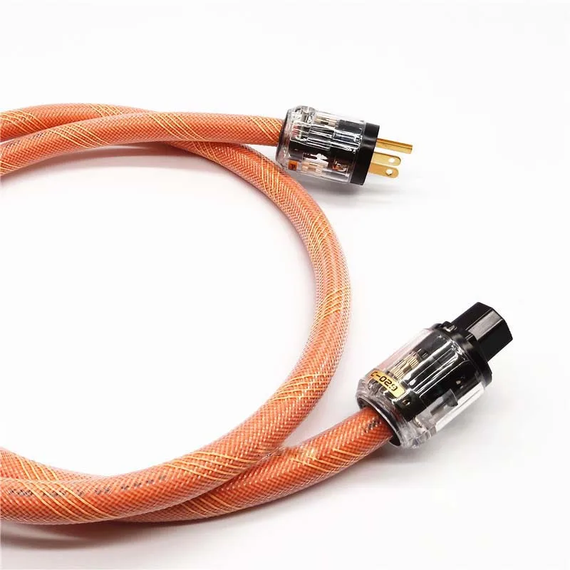 One Linn K800 5N OCC AC Power Cord Cable DIY US Plug amplifier power supply cable | Электроника