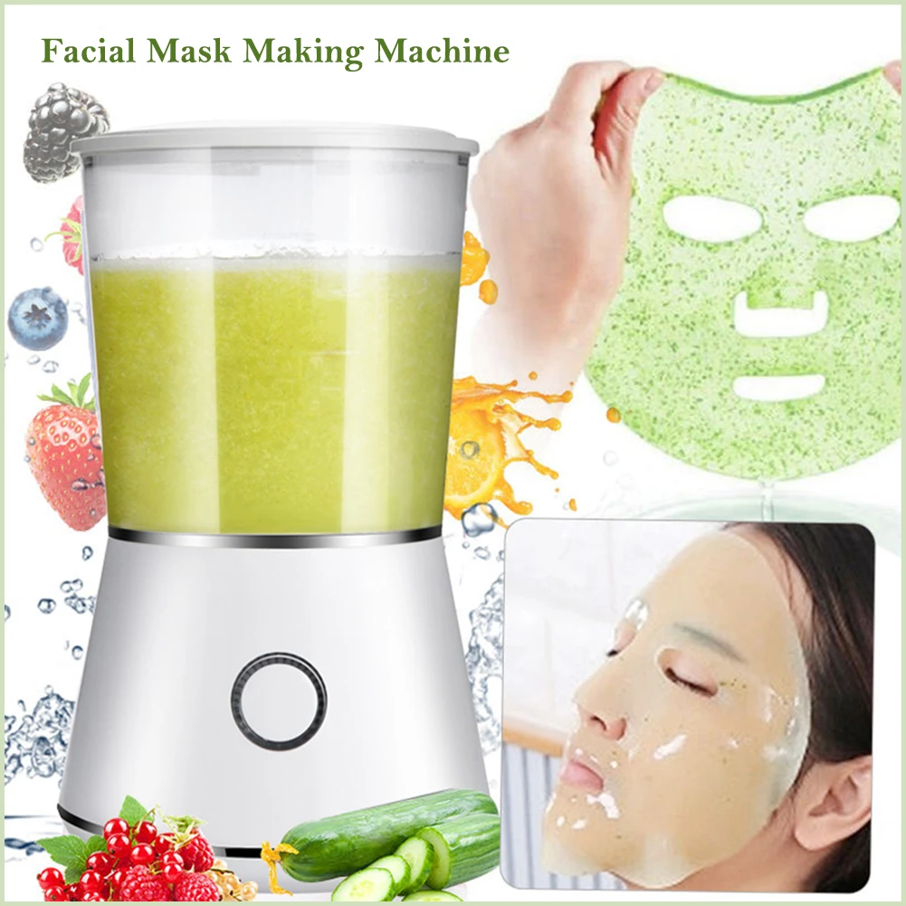 

Automatic Facial Mask Making Maker Machine DIY Fruit Vegetable Collagen Face SPA Beauty Skin Rejuvenation Care Home Use Device