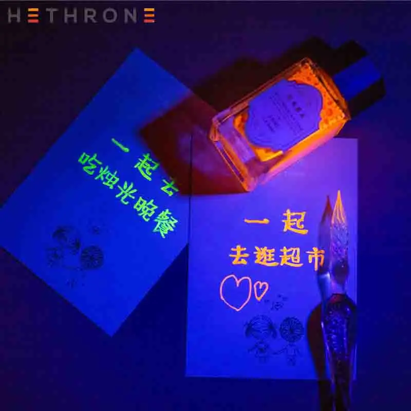 Hethrone 18 мл красочная гладкая авторучка для письма чернильная стеклянная