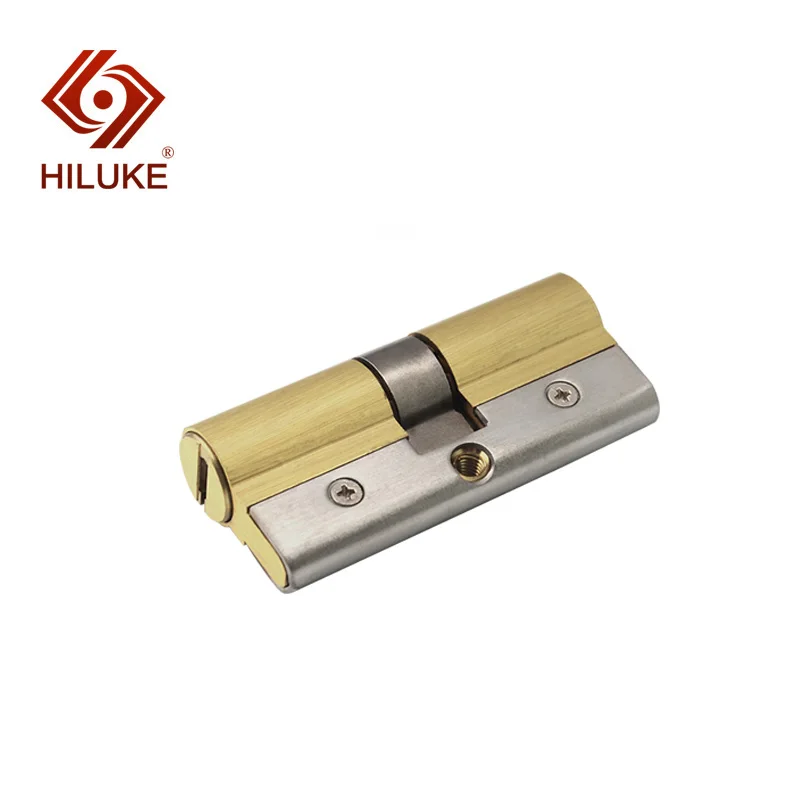Латунный Замок HILUKE с сердечником сплошной восьмиступенчатый столбик