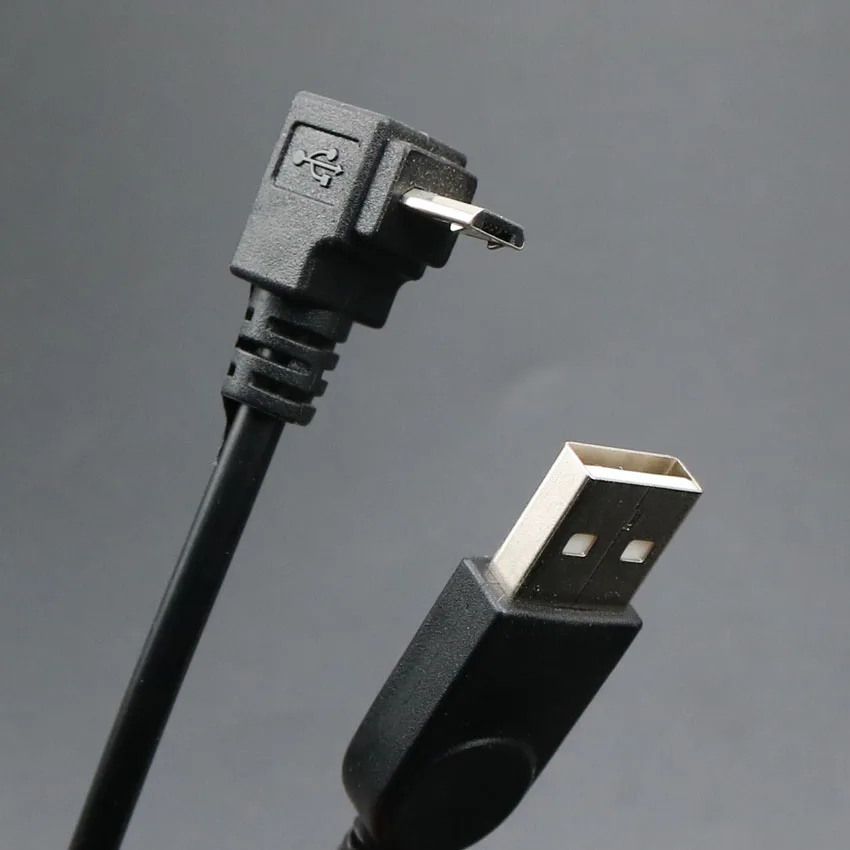 Кабель YuXi для передачи данных и зарядки с углом 90 градусов штекер Micro USB/USB 2 0 A |
