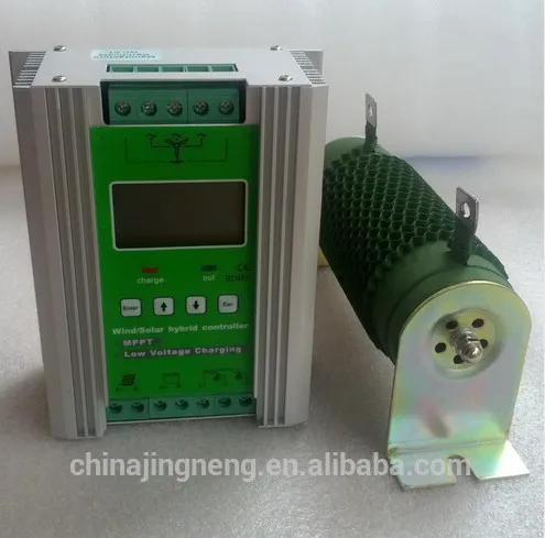 

MPPT wind and solar hybrid charge controller 1400w wind turbine 800w and solar panel 600w 24v with free dumpload resistor