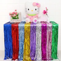 bachelorette party backdrop curtains glitter gold tinsel fringe foil curtain birthday wedding decoration adult anniversary decor
