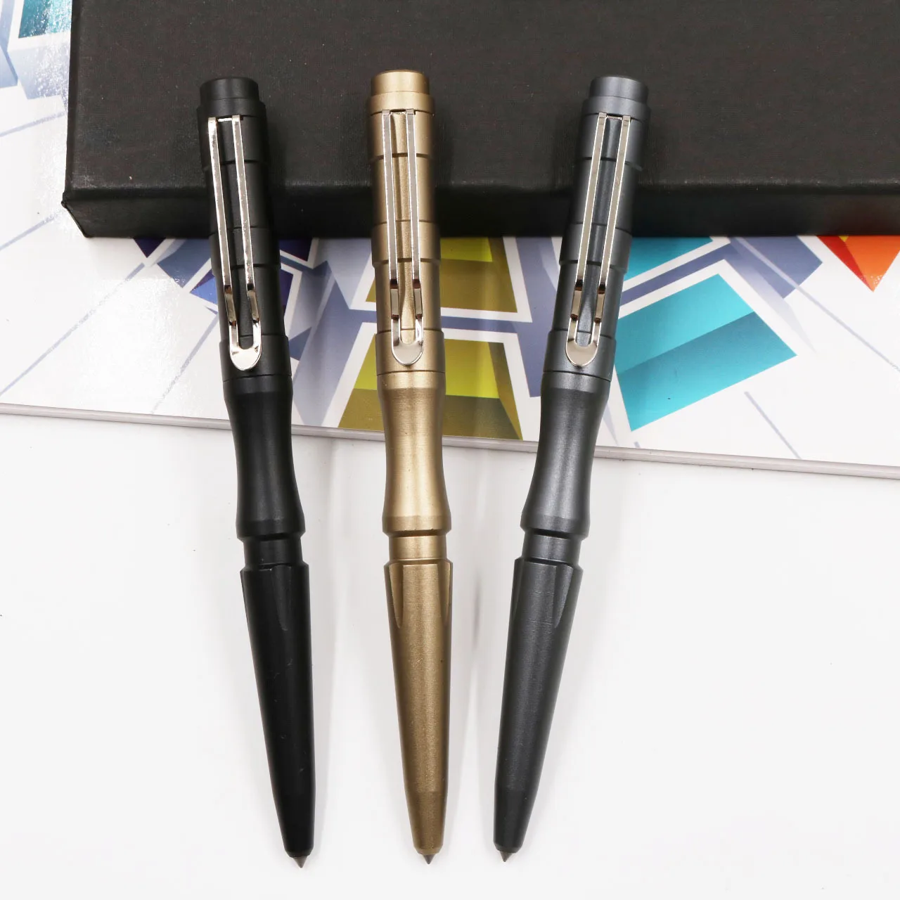 

Tactical Pen Self Defense Supplies Gift Package Aviation aluminum alloy Security Protection Personal Defense Tool Defence EDC