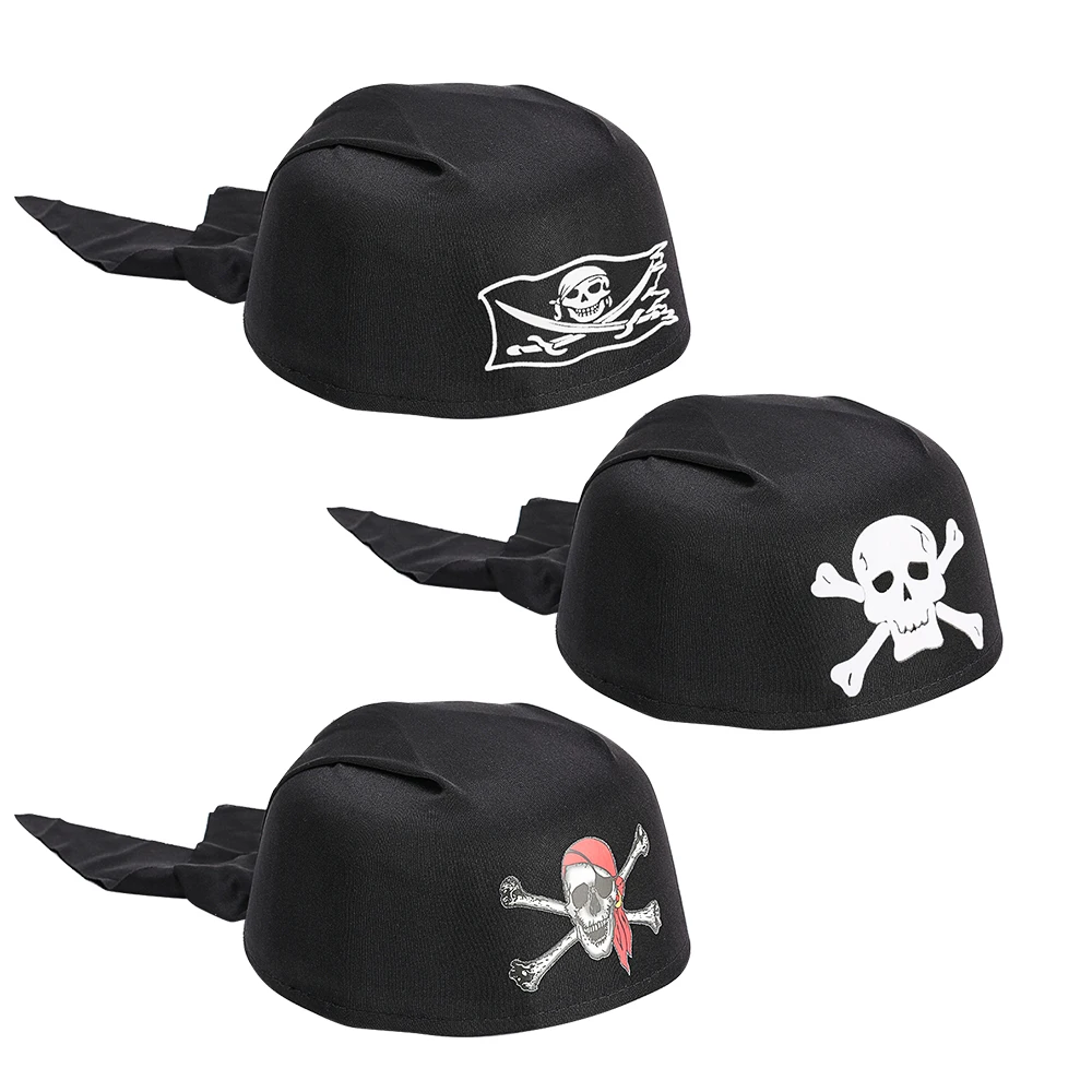 Велосипедная Круглая Шапка с пиратским черепом хлопковый головной убор