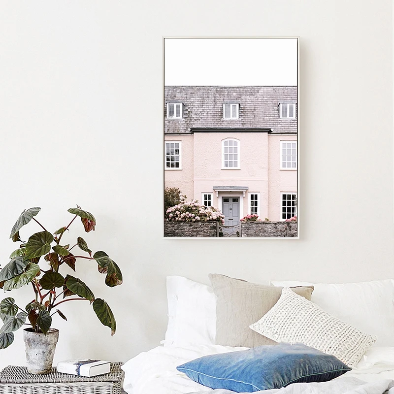 

Feather Peony Blossom Canvas Painting Posters And Prints Picture Living Room Art Wall Home Decoration