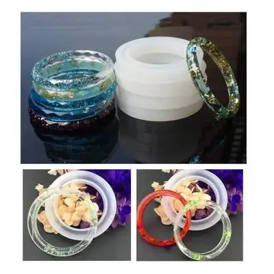 

76pcs Epoxy Jewelry Accessories Mold Crystal Diy Handmade Silicone Suit Pendant Bracelet Jewelry Accessories