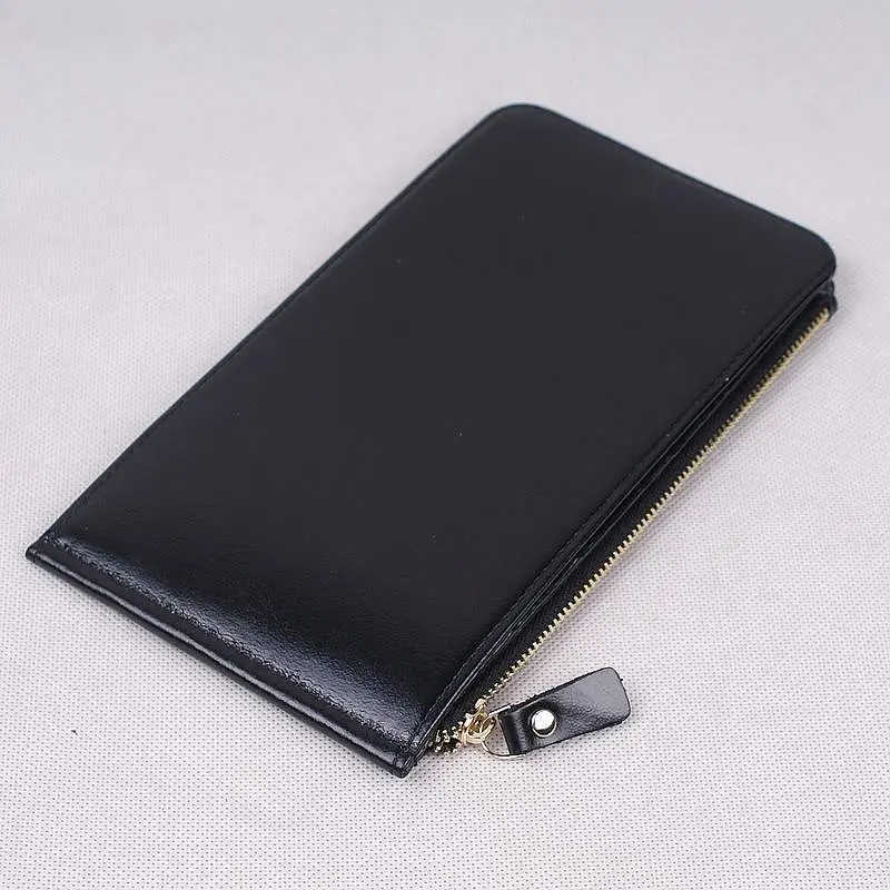 

Wallet Women's Genuine Leather Card Bit More Wallet Purse Ultra-Thin Clutch Bag