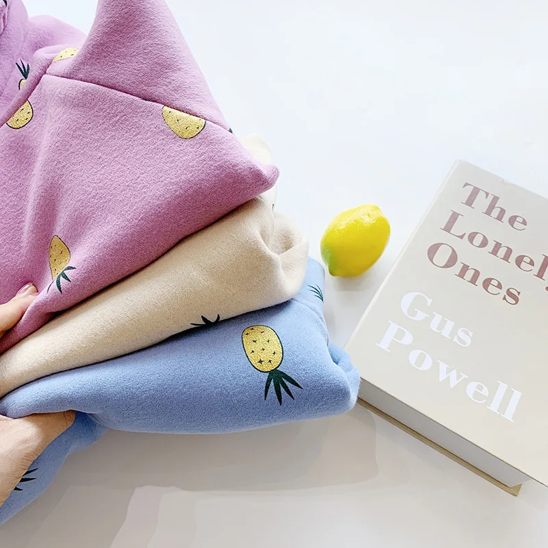 Autumn and Winter Children's Sweater Baby Girl Jacket Kids Girl's Sweatshirts Hooded Tops Children Outfits Clothing