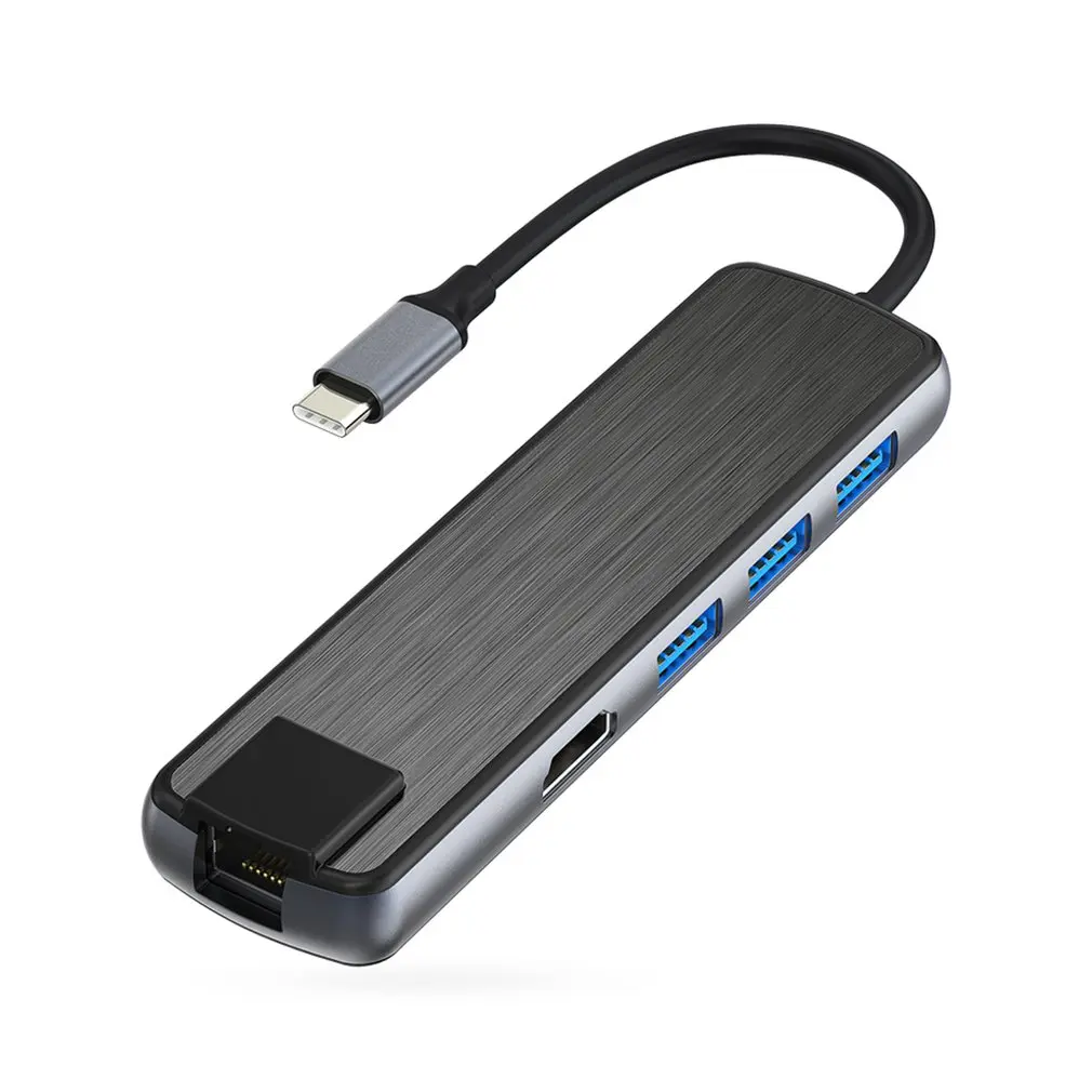 

USB-концентратор 6 в 1 с портом Type-C на USB 3,0