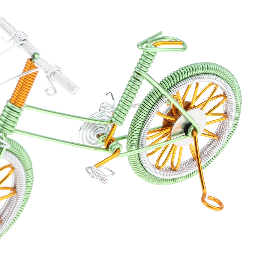 

Green Handcrafted Mountain Bike Model Chinese Traditional Handmade Artwork