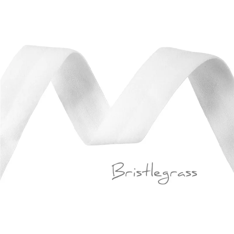BRISTLEGRASS, 5 ярдов, 5/8 дюйма, 1,5 см, однотонный, матовый, не блестящий, откидной, эластичная повязка из спандекса, повязка на голову, платье с повязкой кружево отделка Шитье
