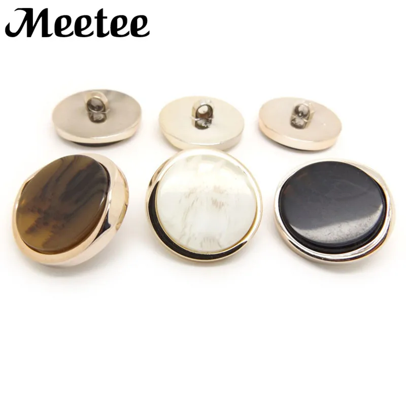 20 шт. кофейные белые черные пуговицы из смолы для одежды костюм пальто свитер