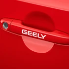4 шт. наклейки на дверные ручки автомобиля для GEELY GC6 GC9 EMGRAND EC7 EC8 CK ATLAS CK2 CK3 GT аксессуары для автотюнинга виниловая пленка наклейки