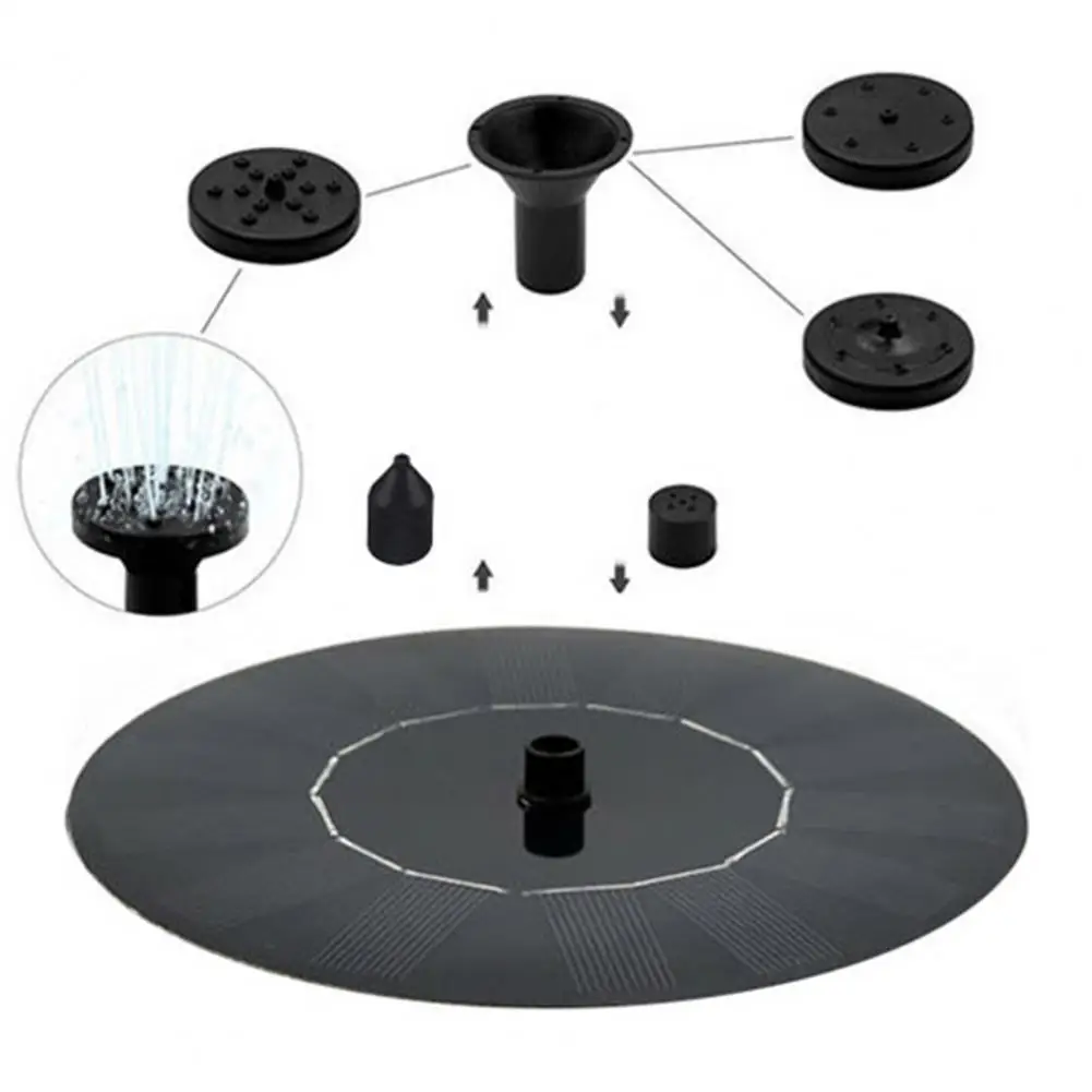 

Lotus leaf-shaped solar fountain quick start ABS automatic decorative fountain pump, suitable for swimming pools, ponds, etc.
