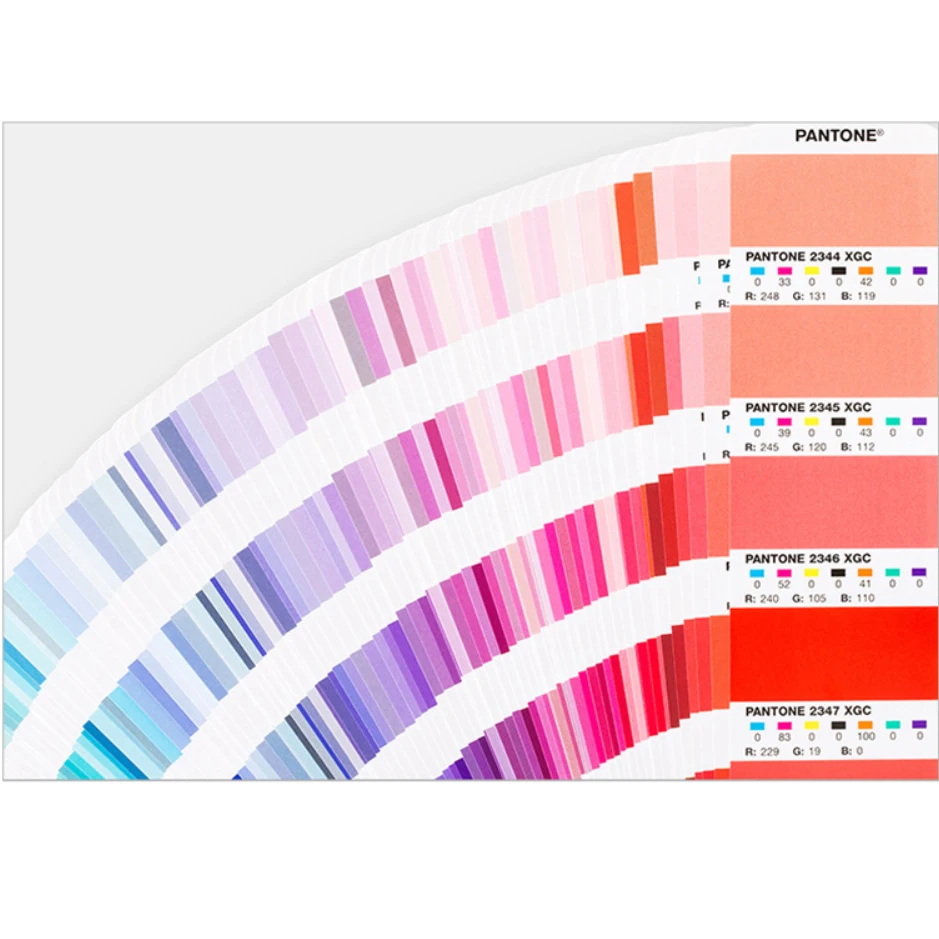 1867 цветов s Pantone Расширенная гамма с покрытием GG 7000 международный стандарт CMYKOGV