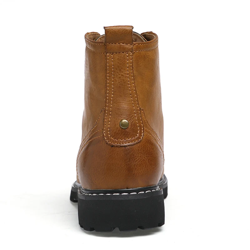 Мужская обувь Модные джинсовые ботинки стильная в британском стиле Нескользящая