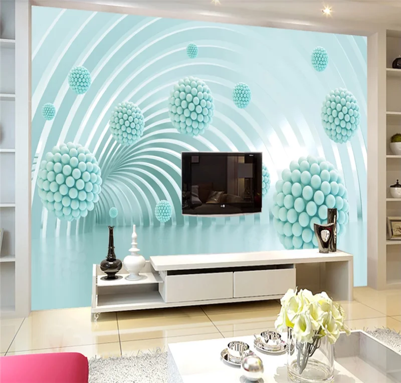 Настенные 3D обои на заказ трехмерный абстрактный архитектурный пространство