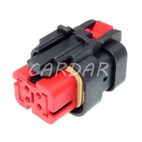 1 set 4 pin 1 6 series car waterproof connector 776487 1 red electrical socket auto modification accessories