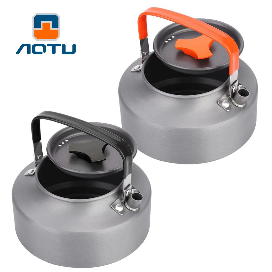 1.1L чайник для кемпинга на открытом воздухе кофейник Посуда Для Путешествий