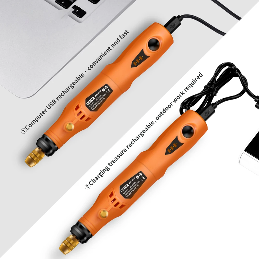 Высококачественная электрическая шлифовальная машинка HILDA мини-ручка для резьбы