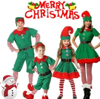 christmas hallow cosplay parent child outfit show party suits for girls boys adult