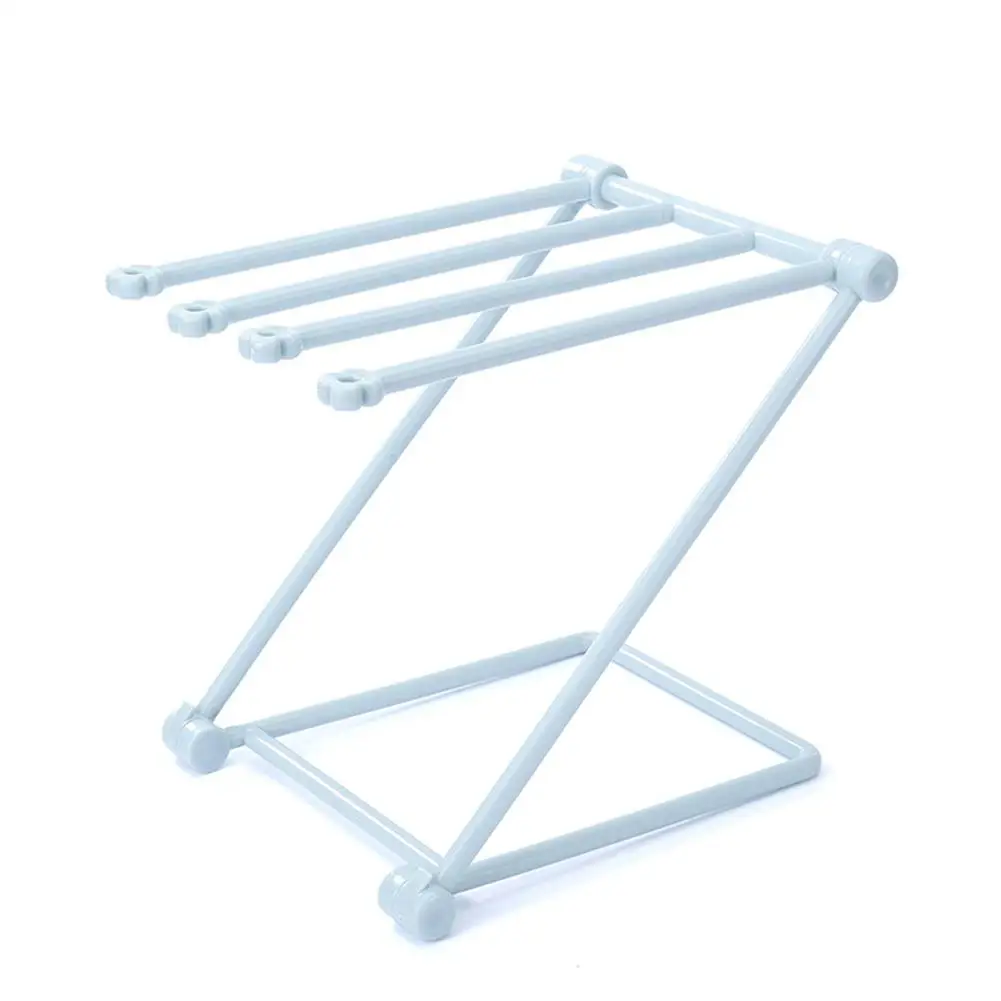 Foldable Dishcloth Towel Storage Rack Bottle Cup Dry Racks Drain Stand Cloth Drying Holders for Kitchen Bathroom | Дом и сад