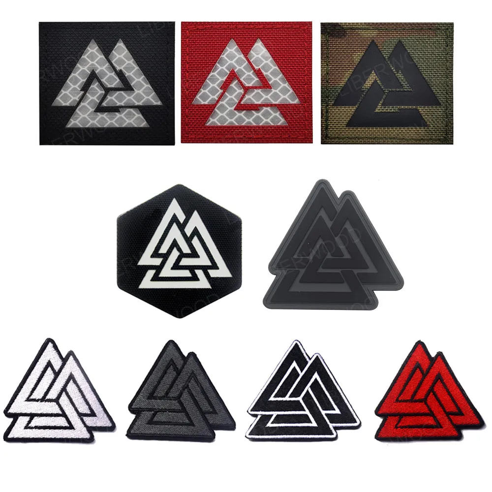 Тактическая нашивка Викинги в стиле милитари унисекс символ Одина|Заплатки| |