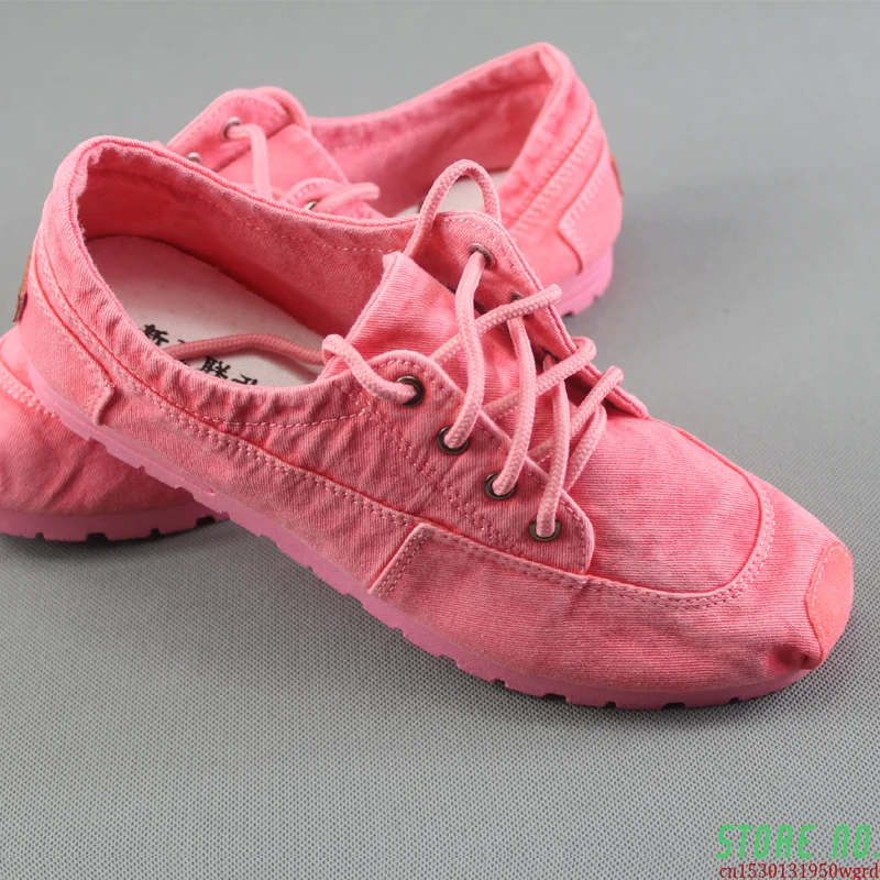 

2020 Summer New Style Women's Singles Shoes Old Beijing Cloth Shoes Denim Canvas Shoes +Pure Hand Embroidered Insole Size 35-40