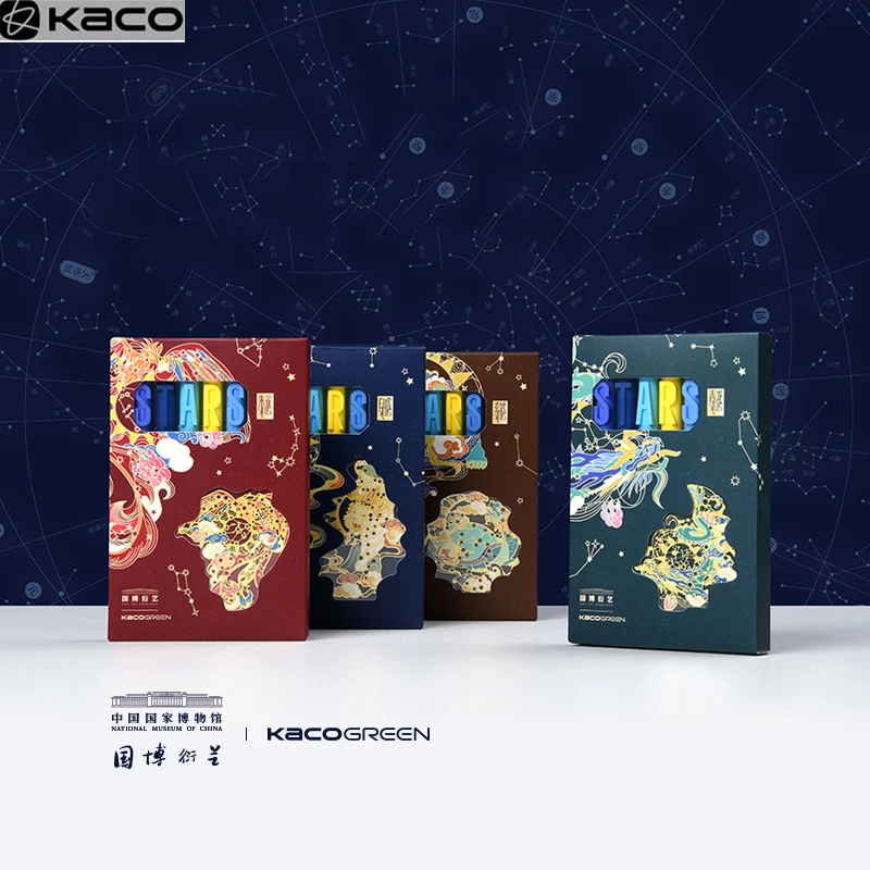 

Kaco 5 шт./лот гелевая ручка в китайском стиле шариковые ручки с буквами 0,5 мм черные чернила Pучка Caneta с закладкой офисные и школьные канцелярс...