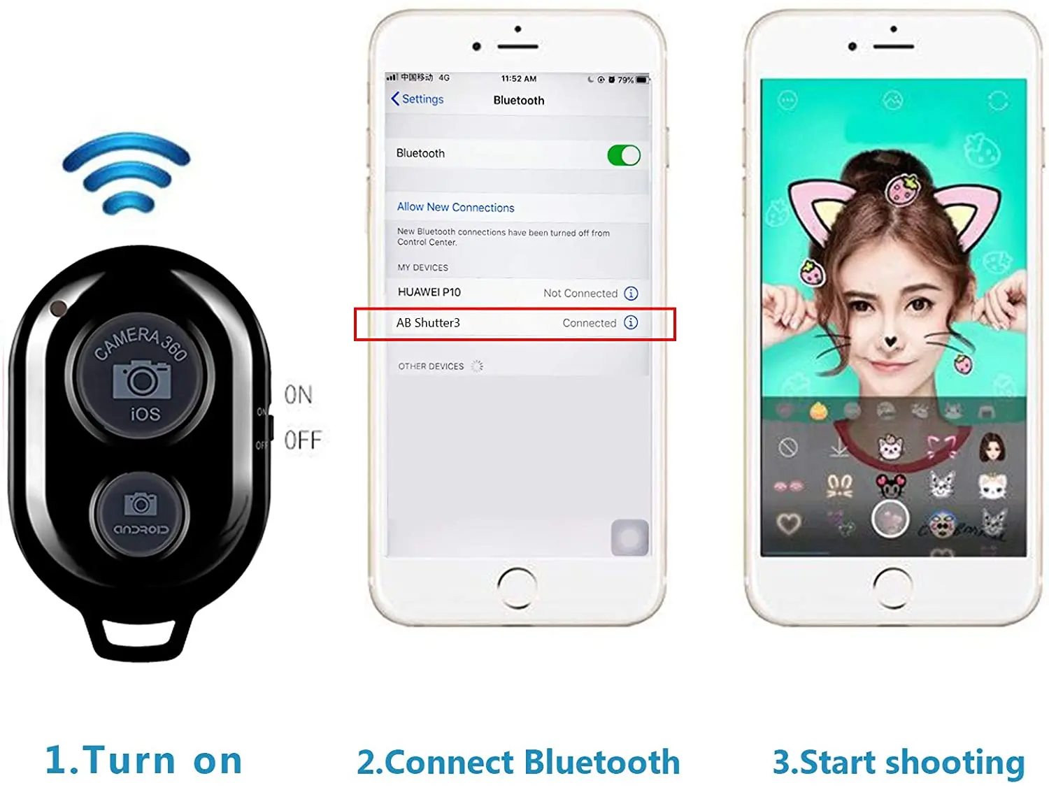 Bluetooth пульт дистанционного управления беспроводное управление селфи Палка для