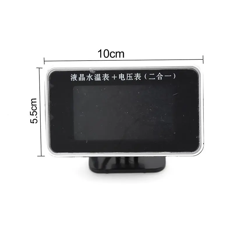 Измеритель температуры воды ЖК дисплей 12/24 в измеритель вольтметр Автомобильный