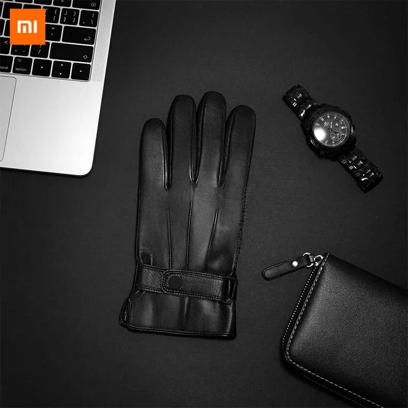 Перчатки из овечьей шкуры Xiaomi Mijia 7 м испанские перчатки для сенсорного экрана